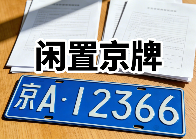 北京车牌租赁多少钱一年？京牌出租流程、合同范本及安全注意事项