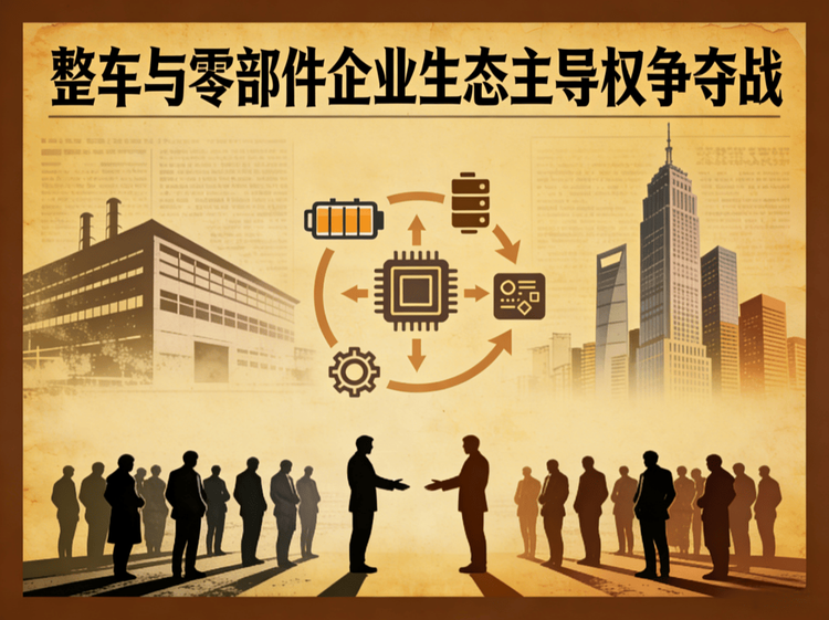 整车与零部件企业生态主导权争夺战 - 京牌出租信息